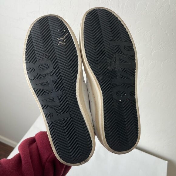 P448 John Low Top Distressed Lace Up Sneakers Size EU 37 US 6.5-7 - Picture 13 of 13